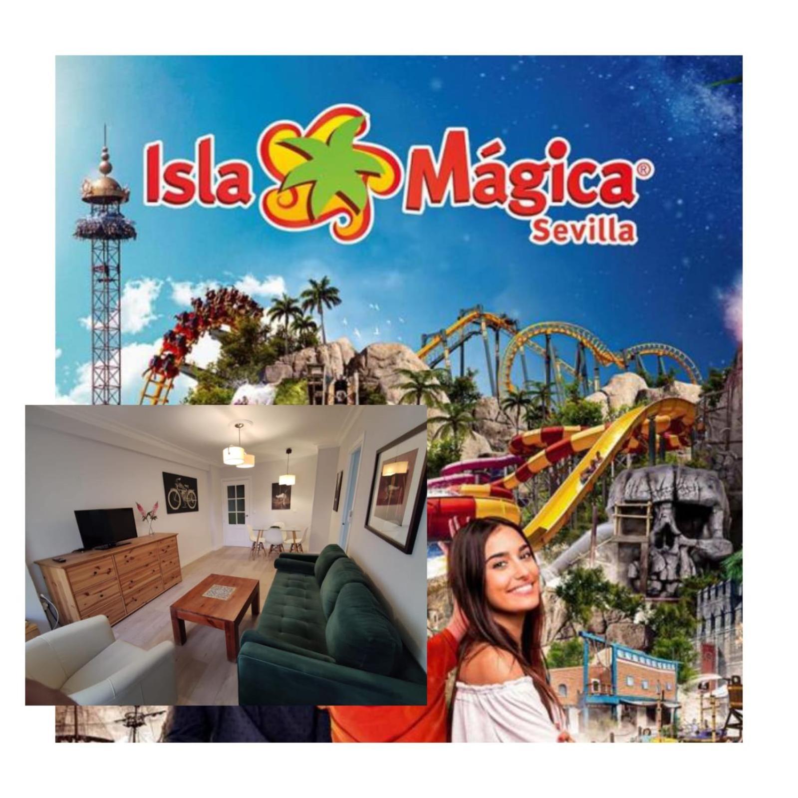 Apartamento Celia Sevilla Bagian luar foto
